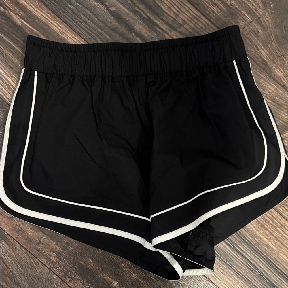 YoungLA small Women's Black Athletic Shorts NWOT! - Picture 3 of 6